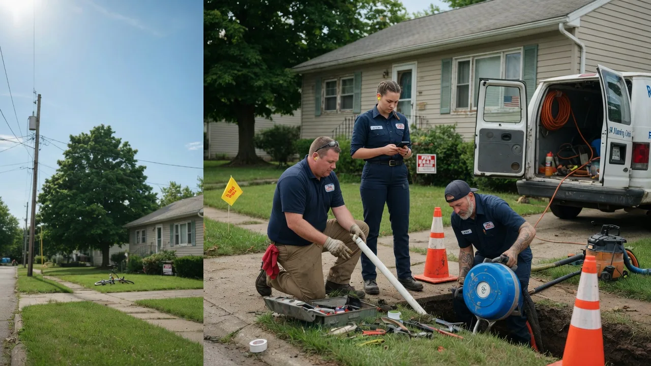 Sewer Line Repair in Iowa City, IA near me